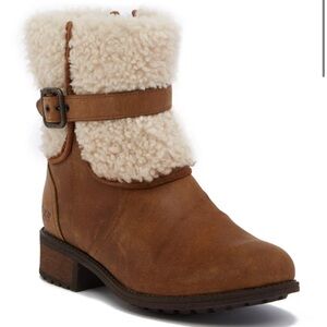 UGG Blayre II Shearling Boots Chestnut